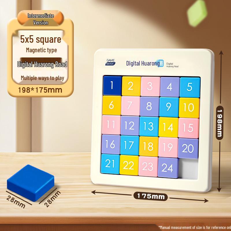 Magnetic Number Sudoku Sliding Puzzle: Educational Toy for Primary Students