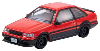 DIECASTTEAM Scale Toyota Corolla Levin RHD Red Finished Product 1/64