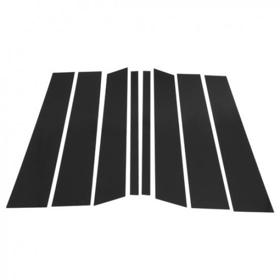 8 Pcs Door Pillar Window Trim Fit for Lincoln MKX 2007-2014