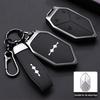 Equation Leopard 5 Key Case: Leopard Five Aluminum Alloy with Goatskin Shell Full Coverage Buckle New Model for Men