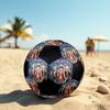 1pc One Piece Football Soccer Ball Size 5 Indoor Soccer Ball Fashion Colorful  Backyard Game -Great For Sports Fans Gift HE65
