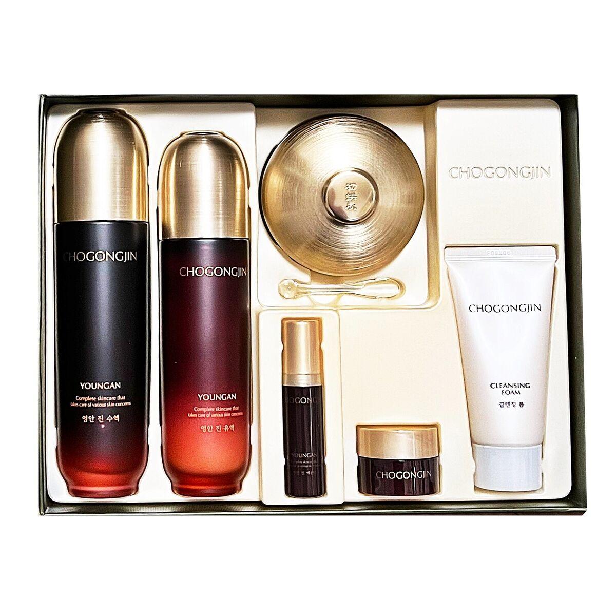 

MISSHA Chogongjin YOUNGAN Подарочный набор из 3 предметов, Антивозрастной, Против морщин, Увлажняющий, Корейская косметика, Kbeauty, образец