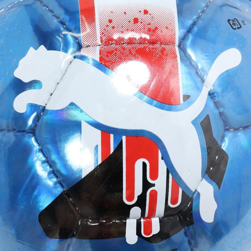 Puma Orbita 5 Fußball Unisex Ignite Größe 084575 Ball, HS, Blau/Schwarz, 4,