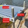 2025 Ultra-light Black Aluminum Fishing Stool: Folding, Portable, Multi-functional, Small & Wide with Lifting Feature