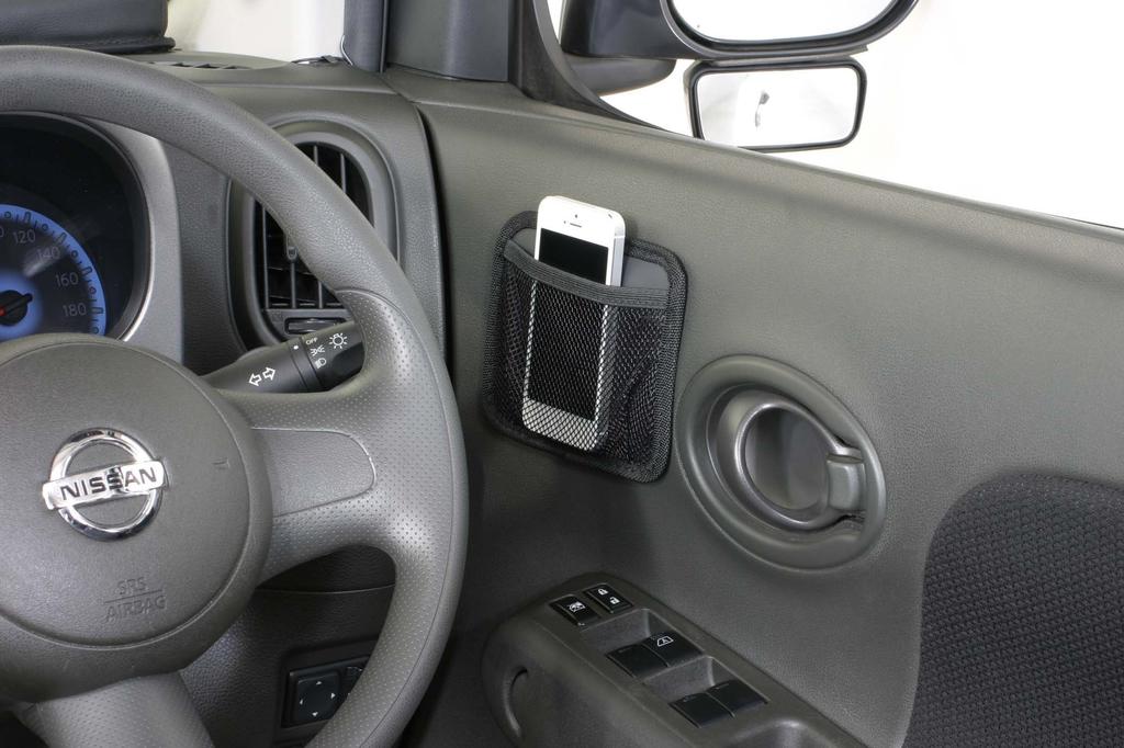 Napolex Genuine Feel Mesh Pocket Accessory Storage Compatible with Slightly