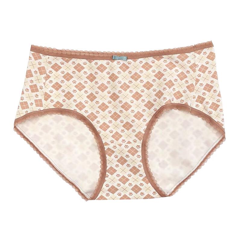 DIEFAN Women's Mid-Rise Cotton Cartoon Briefs 3-Pack Gift Set