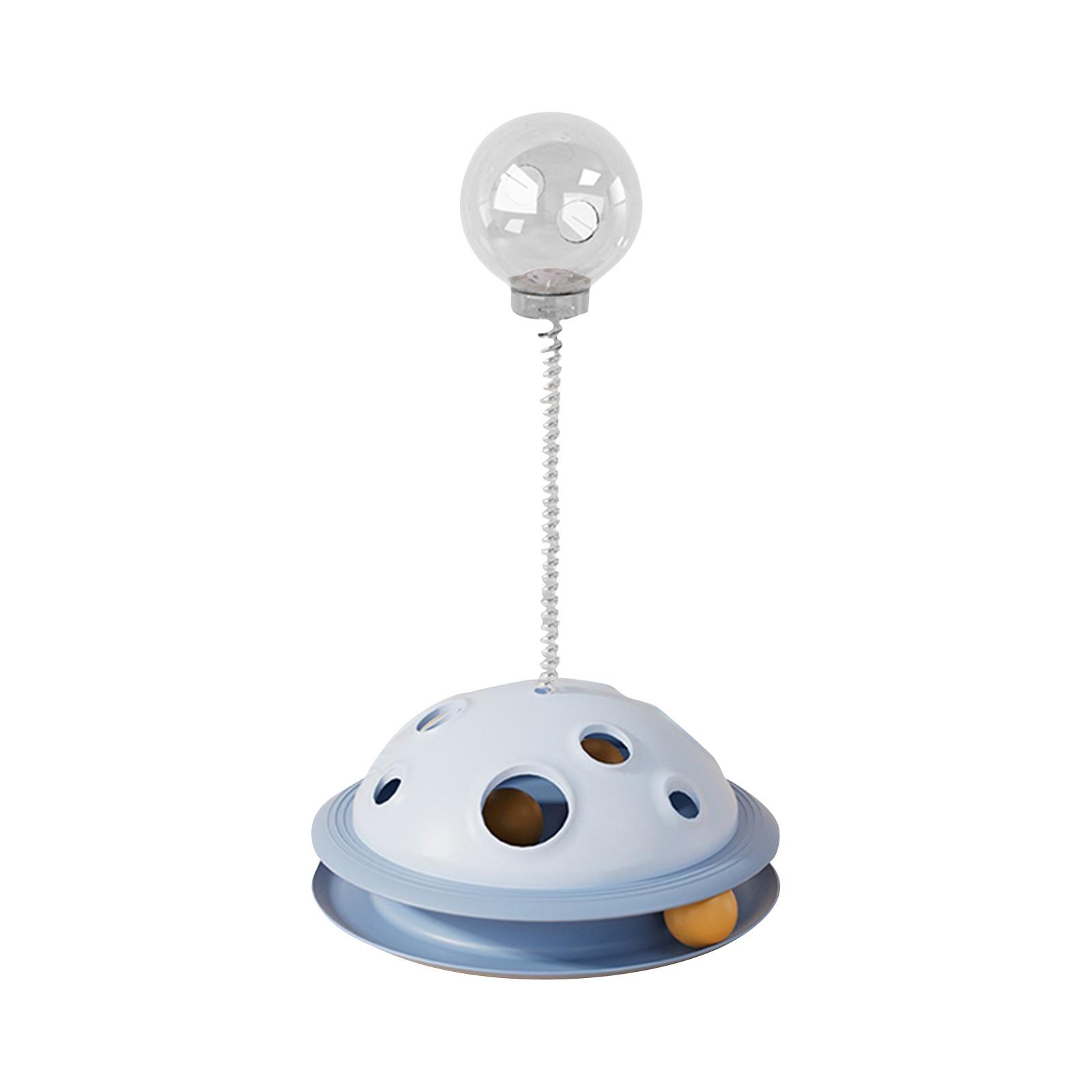 

Мяч для протечки корма для домашних животных, палочка для закусок для домашних животных, игрушки для собак, игрушки для кошек, многофункциональный течь корма для домашних животных One Size синий