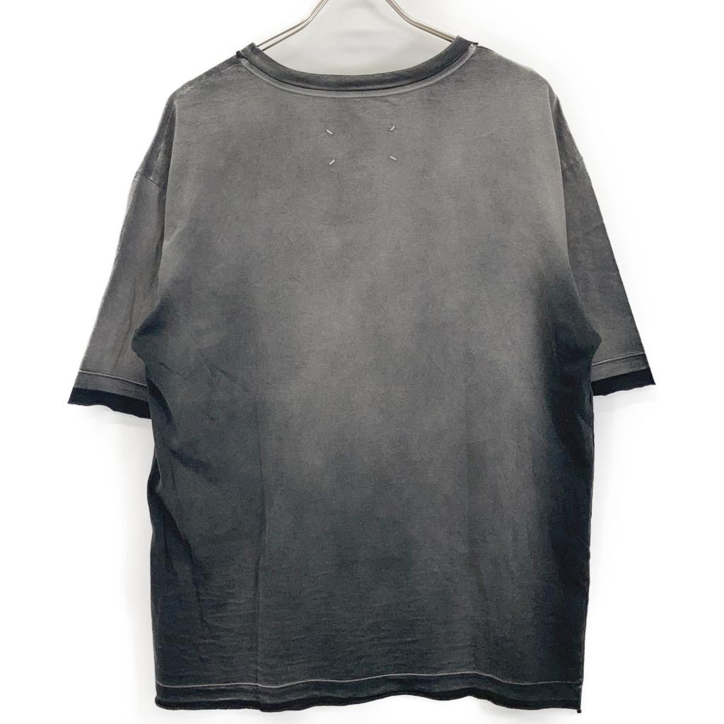 Maison Margiela S50GC0670 Barbu Logo Gradation T-shirt tops XS grayUsed