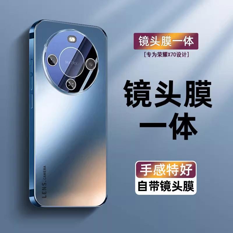 Applicable To Honor X11 Mobile Phone Case, New Electroplated Matte Acrylic Honor X11 Lens All-inclusive Protective Case Por