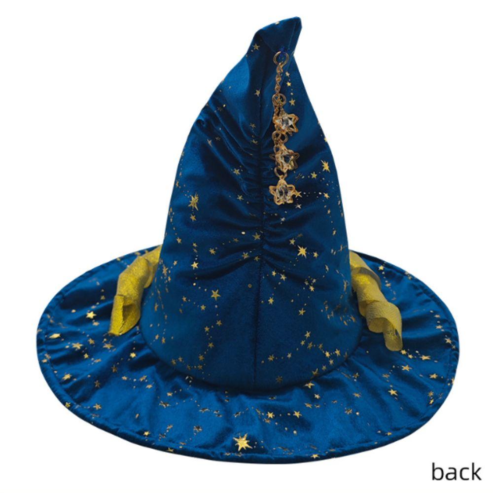 Lightweight Soft Fabric Witch Hat Ins Style Halloween Hat Cosplay Wizard Hat Halloween Party