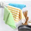 Bathroom Towel Organizer Kitchen Wall Mount Folding Hanger Rotating Hook Rack