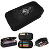 Santa Muerte Spanish Holy Death Pencil Case for Boy Girl School Pen Box Pencil Bag Stationery Supplies Pen Holder Bag