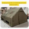 12 Sq. Meter Inflatable Tent - 600D Oxford Waterproof & Windproof Outdoor Camping Tent