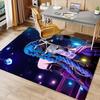 Jinx Printed Absorbent Washable Carpet, Non-Slip Bathroom Mats, Kitchen Rugs, Yoga Mat,Living Room Entrance, Camping Picnic Rugs