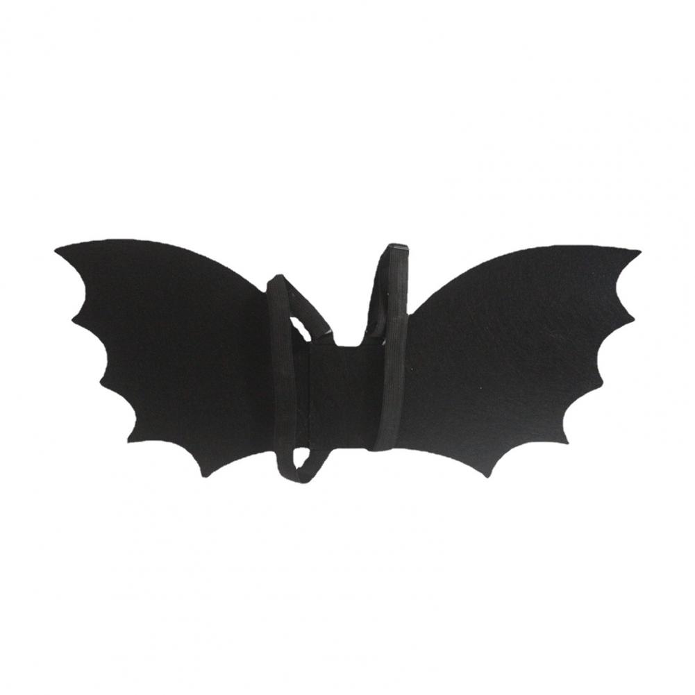 Black Bat Wing Fine Workmanship Bat Wing Prop One Size Cosplay Props  Good-looking Halloween Masquerade Party Bat Wing Prop