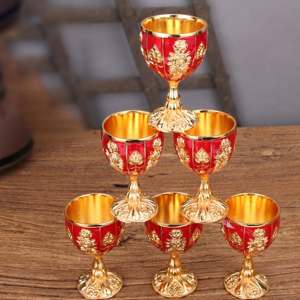 Home Bar Wine Cup Household Ornament Small Beverage Vintage