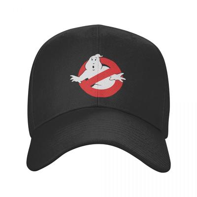 Classic Ghostbusters Print Baseball Cap Women Unisex Breathable Supernatural Comedy Film Dad Hat Sun Protection Snapback Caps