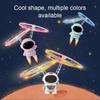 Induction Flying Aircraft Spaceman Design Mini Toy Helicopter Induction Control Aircraft Lighting for Kids Interaction Gift