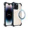 Etui Do Iphone 14 Pro Max Ibizu Dropguard Ultra Z Magsafe, Boho, Piaskowy Labirynt