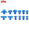 5/12pcs Car Dent Repair Pull-out Sheet Dent Repair Gasket Glue Tabs Bump Pit Dent Puller Tabs Suction Cup Car Body Repair Tools