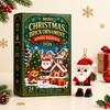 24-grid Christmas Countdown Building Block Decoration Toy: A Festive Ornament for a Sense of Celebration, Fun DIY