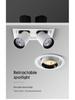 Adjustable Stretchable LED Spotlight for Living Room or Shop Downlighting