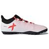 adidas X Tango 17.3 Round Toe Lace-Up TF (Rubber Studs) Hard Ground Artificial Turf Durable Soccer Shoes Men Soccer Shoes White Pink Black CP9136