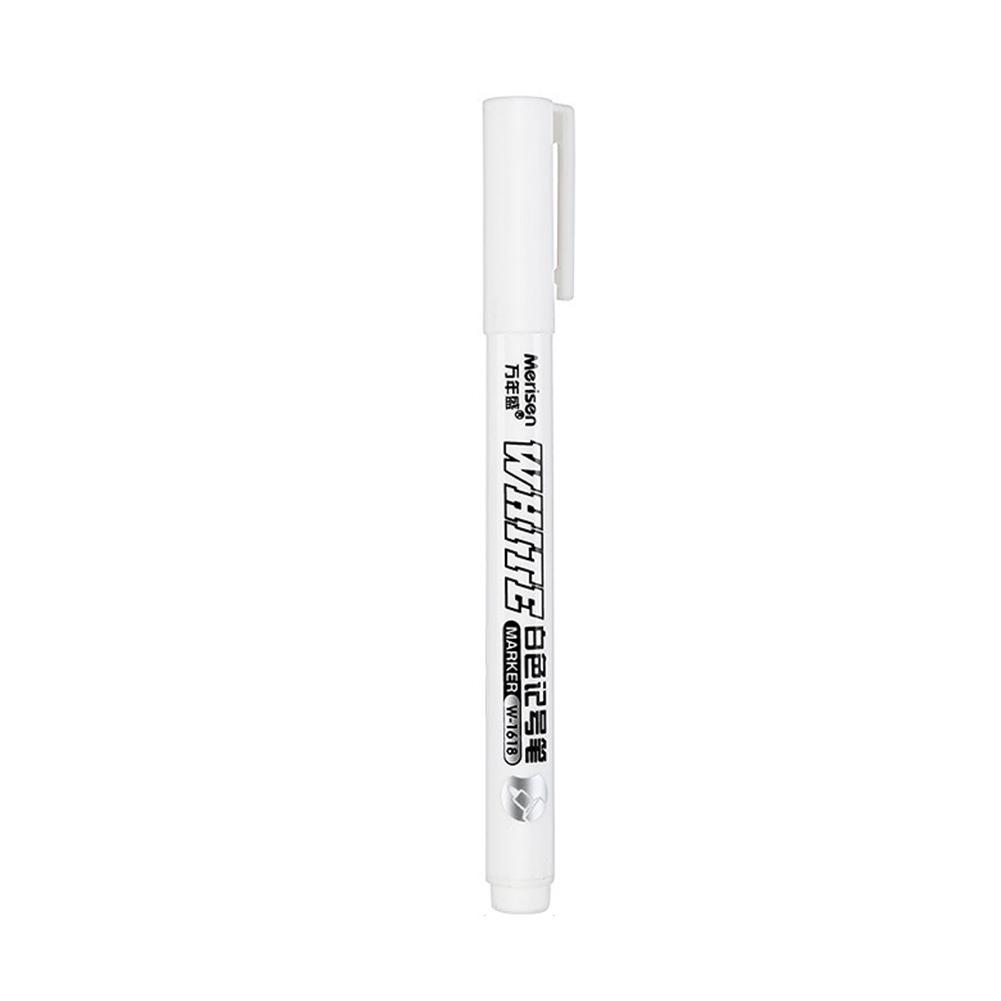 0.8/1/2/3mm White Permanent Paint Pen for Wood Rock Plastic Leather Glass Stone Metal Canvas Ceramic Deep Hole White Marker Pen