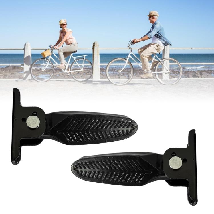 Pedaliere per Biciclette Elettriche Poggiapiedi Antiscivolo Poggiapiedi per Biciclette Pedali Sedili Posteriori per Ciclismo Biciclette Elettriche Pieghevoli Pedali Posteriori