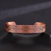 Purple Copper Magnet Bracelet - Adjustable Pure Copper Hand Jewelry