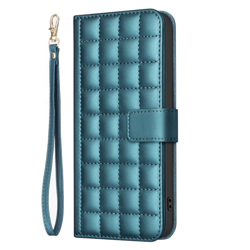 Case S24 Ultra Wallet Flip Phone Case on For Samsung Galaxy S24 S23 S22 S21 Ultra Plus S23 S21 FE Luxury Checkered Leather Cover