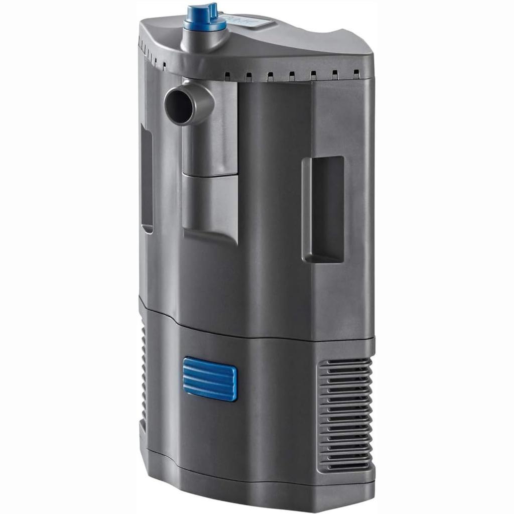 OASE BioPlus 50 (77001), a Small Aquarium Filter for 30-45cm Aquariums, with Adjustable Flow Rate, Corner Installation, and Quiet Operation.