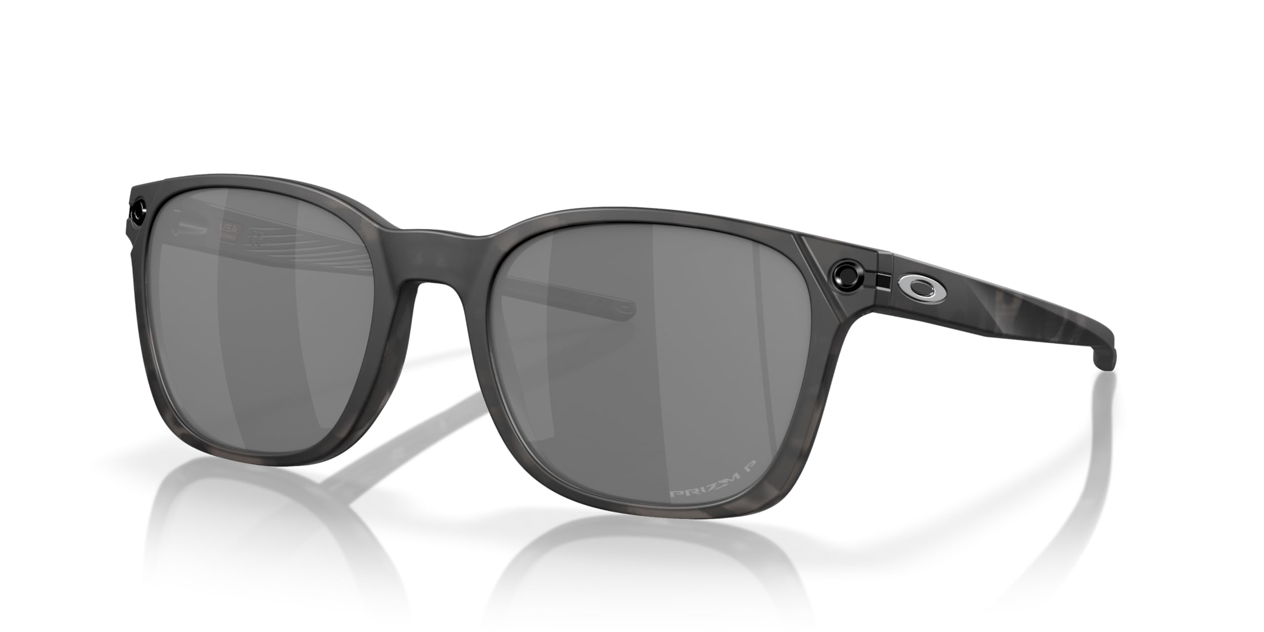 

Oakley OO9018 OJECTOR Matte Black Tortoise Black Polar 55mm Sunglasses, Frame/Prizm Lens,