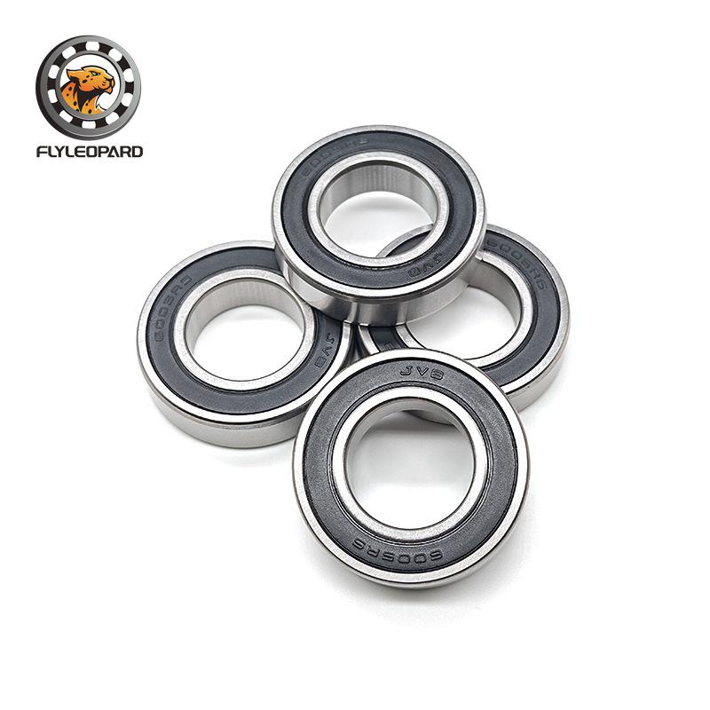 In-stock 6900 2RS Thin-walled Deep Groove Ball Bearing, 10x22x6, High-speed Motor Bearing with Blue Rubber Seal.