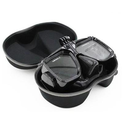 Diving Glasses Storage Box Scuba Snorkeling Set Face Cover Snorkel Zipper Case