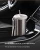 Fuguang Women's Pure Titanium Insulated Coffee Cup with Straw - Portable, High-Value Water Cup for Car Use, Gift-Ready with Printing.