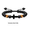 Adjustable Crosses Bead Bracelet for Boys Christening Confirmation Communion Gifts With Gifts Box Godson Son Grandson