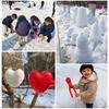 Snowball Clamp Multiple Shape Snowball Making Tongs Winter Outdoor Snow Play Sports Toys For Kids Snowball Throwing Tool