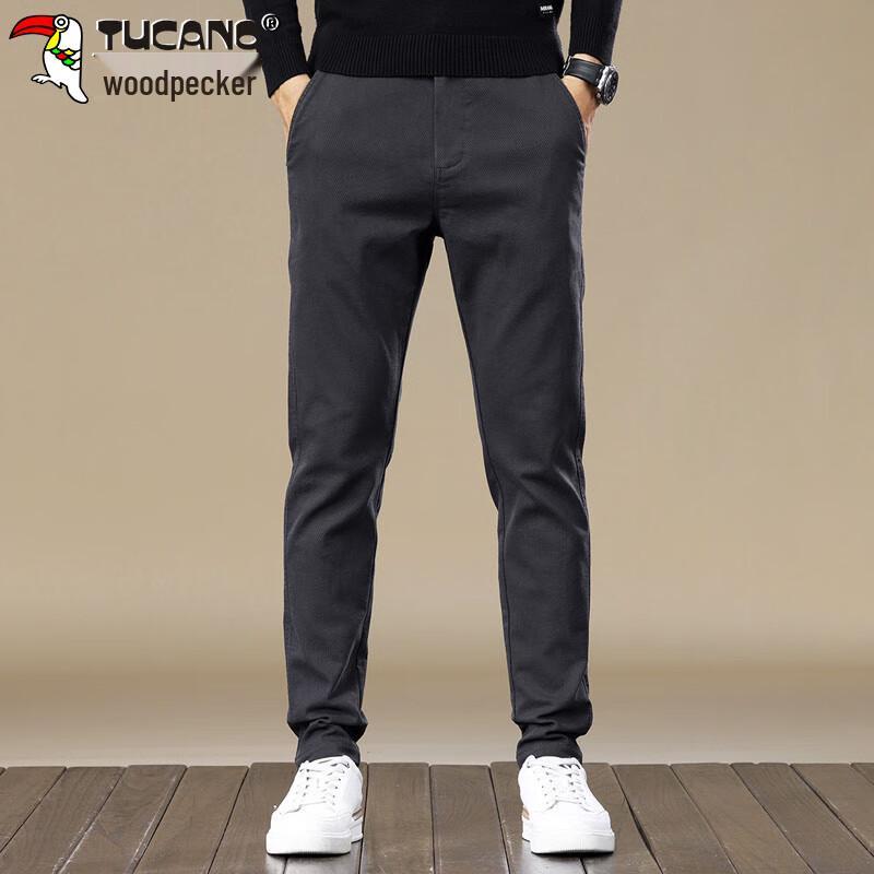 Tucano Men's Autumn/Winter Straight-Leg Business Casual Pants