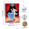 Diamond Mosaic Colorful Diamond Painting Cinderella and The Prince Full Round Embroidery Cartoon Creative Hobbies Wall Decor