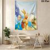 Felix Circus Wall Tapestry Aesthetic Wall Hanging Printed Fabric Blanket Decorative Tapestries for Bedroom Living Room Home Decor