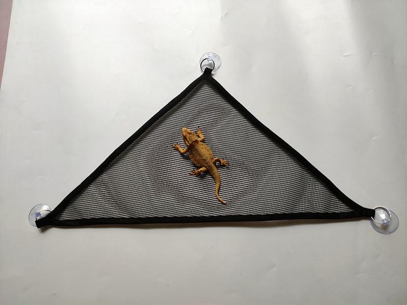 Reptile Cooling Mesh Hammock for Lizards, Snakes, Hamsters, and Guinea Pigs