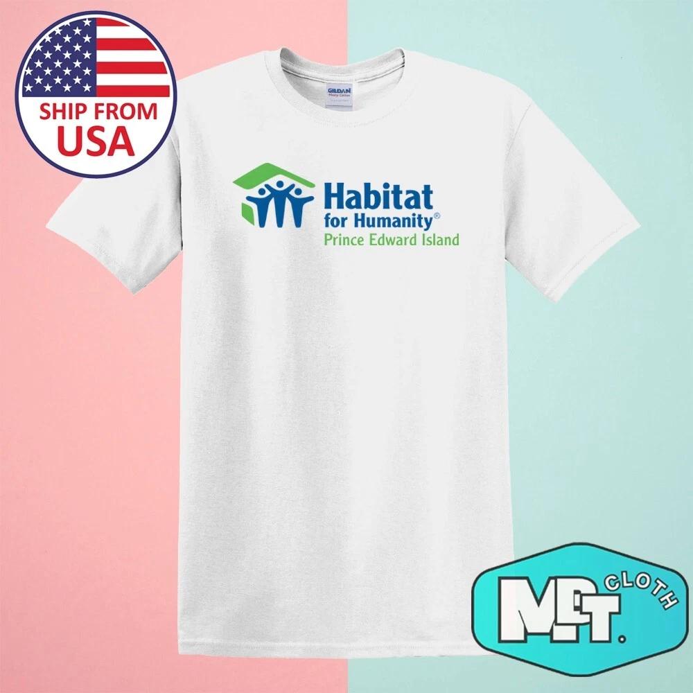 

Habitat For Humanity Charity Men s White Size S-5XL S