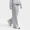 FILA X ETUDES Collaboration Solid Color Straight Leg Knitted Sports Pants Women bottoms Cloud-Mist-Gray F11W346601F-MG