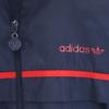 Adidas 80s Vintage Trefoil Logo Jacket M Navy Mesh-lined Hood Men's Used