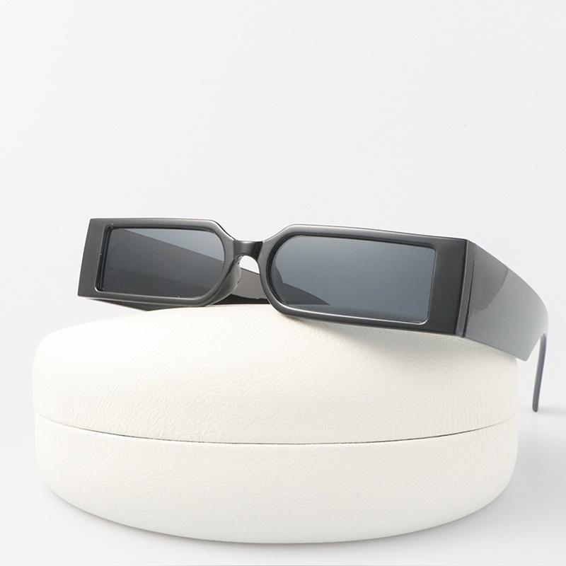 

Прямоугольные винтажные солнцезащитные очки женские брендовые дизайнерские узкая оправа солнцезащитные очки женские модные для личности для улицы No box