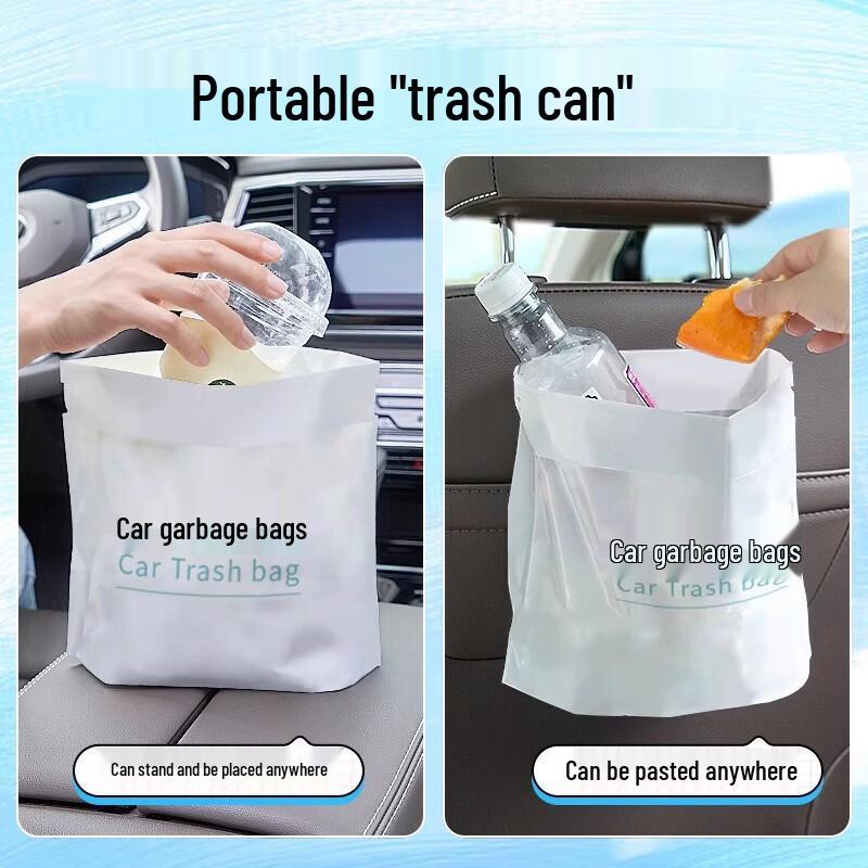 ZOCO Self-Standing Disposable Car Trash Bags