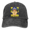 Senna On Cartoon The Baseball Cap Peaked Capt Sport Unisex Outdoor Custom Ayrton Senna Hats
