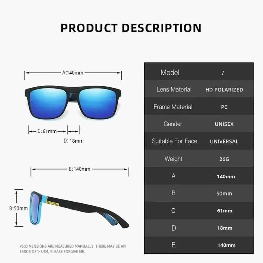 Polarisierte Sonnenbrille zum Angeln 2025 Herren Damen Sonnenbrille Angeln Camping Fahren Brillen Outdoor Sportbrille UV400 Sonnenbrille