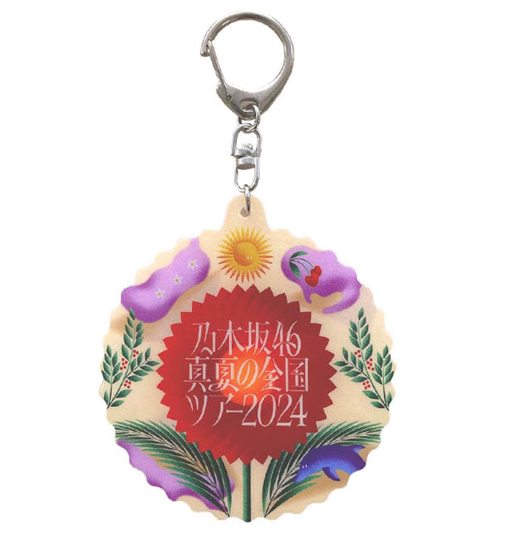

[Nogizaka46] Logo Keychain/Midsummer National Tour 2024